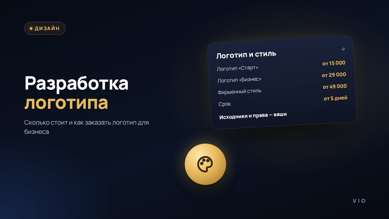 Разработка логотипа: цены и этапы