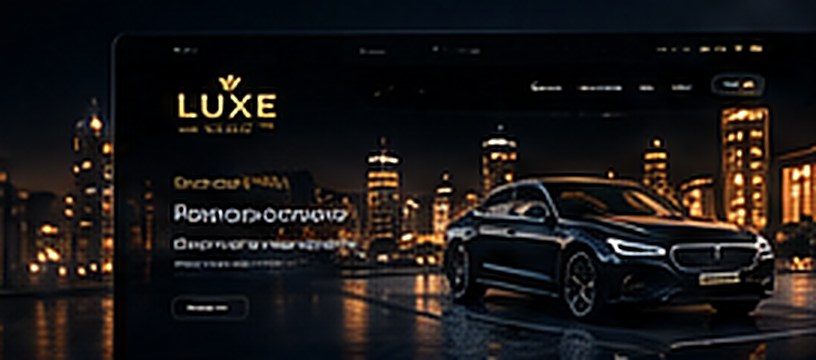Сайт для автосалона
